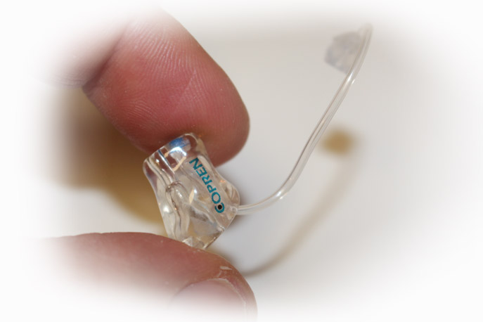 EarPlugs slim tube Peduncle with flat